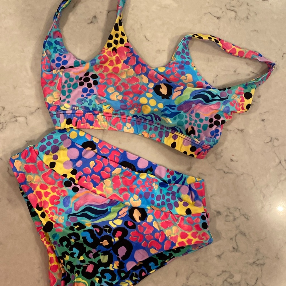 Infamous Swim x Kasey rainbow